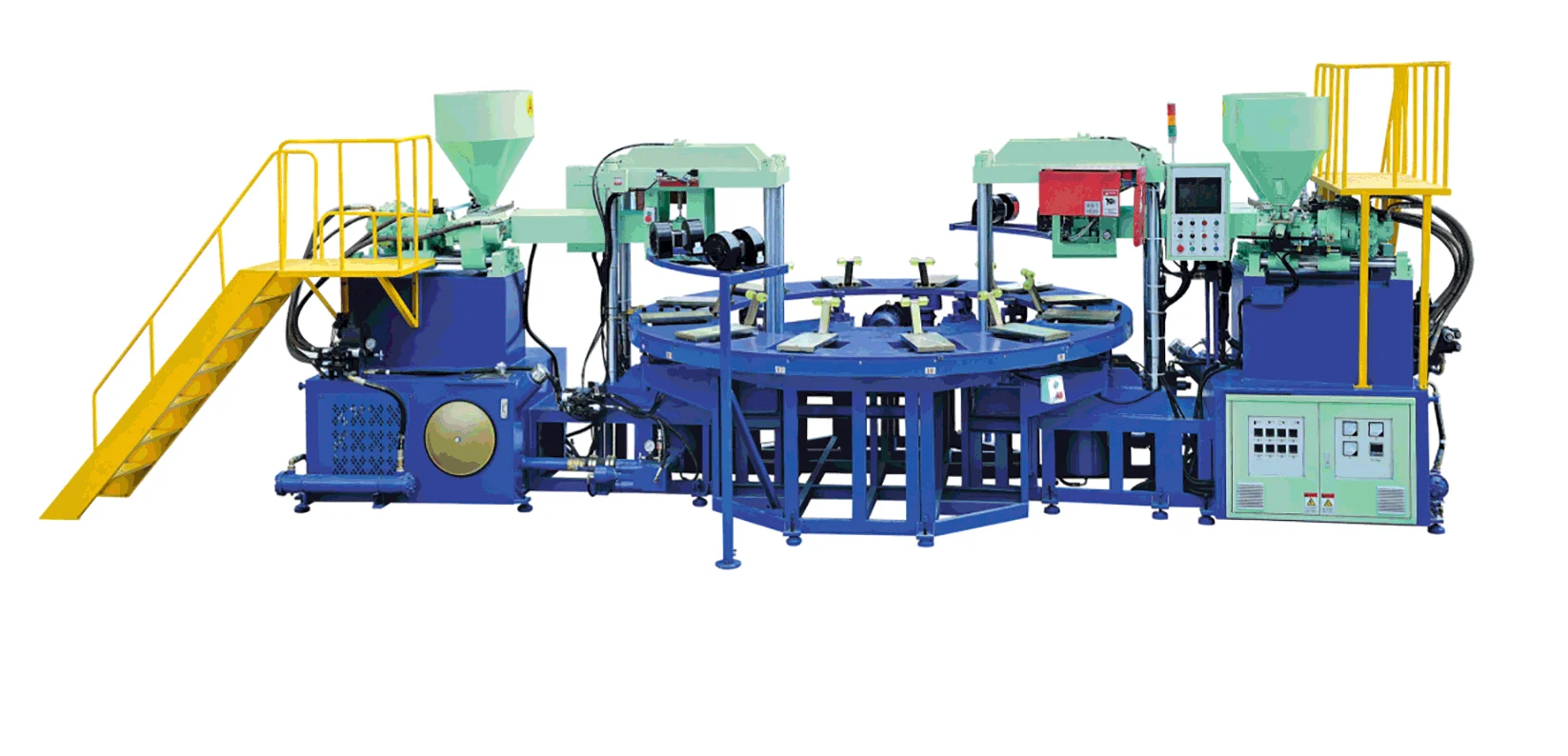 Asfrom Automatic Rotary Plastic Blowing Injection Moulding Machine