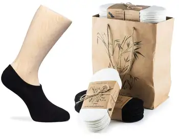 Wholesale business men's socks black box meias calcetines 3A antibacterial deodorant socks logo custom organic OEKO bamboo socks