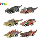 Wholesale Pull Back Dinosaur Cars Toys 12 Pack Dinosaur Party Favors Games Dino Toy Monster Race