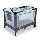 Baby OEM Multi Functional Infant Crib Portable Baby Cot Bed Baby Playpen With Cartoon Printing At Both Side
