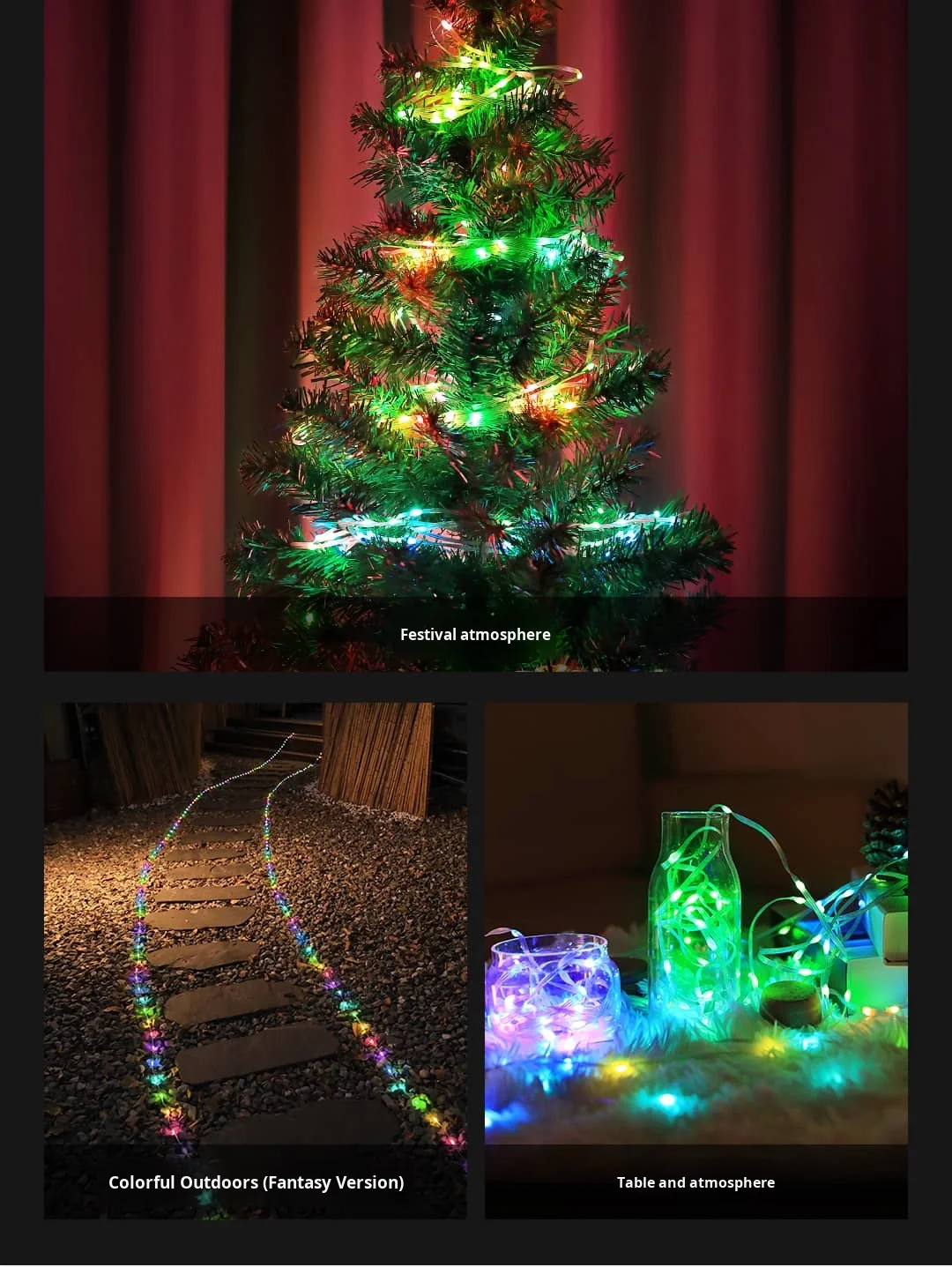 xiaomiyoupin nextool waterproof outdoor led colorful light -8