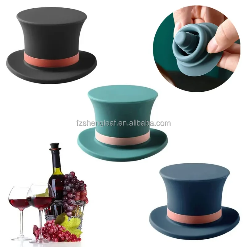 product cork sparkling leak proof silicone wine bottle beer cap personalized customized wedding favors zinc alloy stopper shooting-0