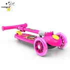 New Scooter New Style Colorful Children Foot Powered 3 Wheel Kids Scooter With Brake