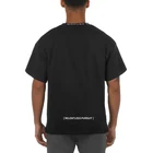 Shirt Shirts OEM Custom Jacquard Ribbing Neck Mens Top Quality T Shirt Custom Neck Shirts