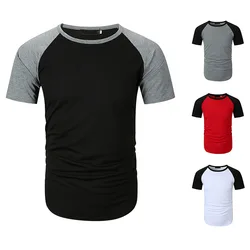 Factory cheap price 3/4 sleeve raglan t-shirts for sports campaign
