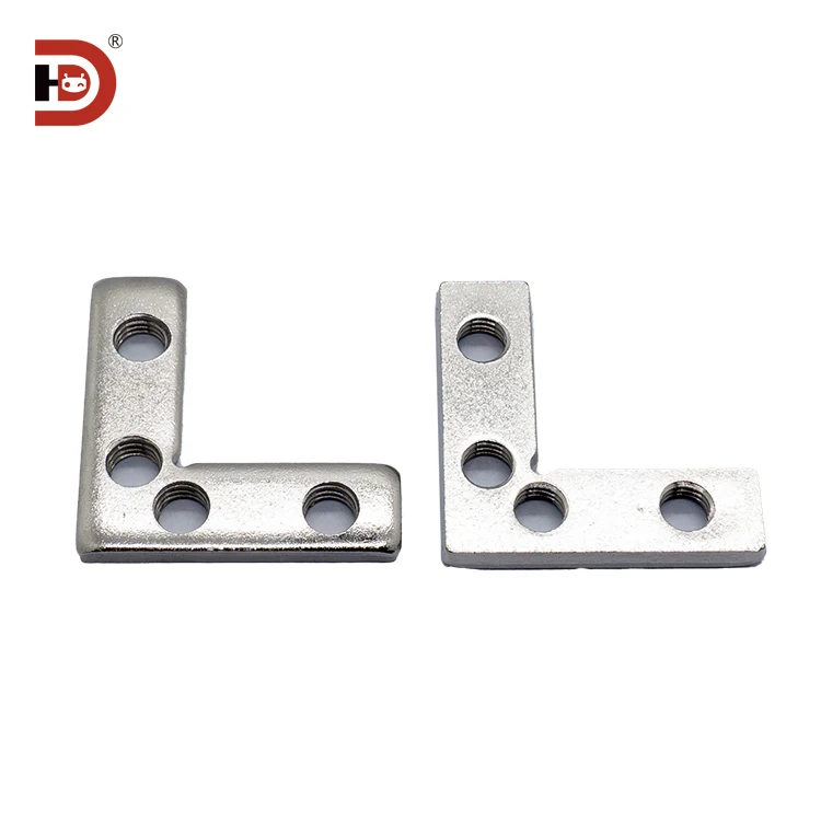 Internal groove Connector 3030 4040 Aluminum Alloy Inner Connector Industrial Aluminum Profile Accessory Side Connector factory