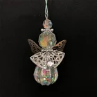 Wing Factory Direct Sale 3D Wing Little Angel Christmas Tree Metal Little Angel Decoration