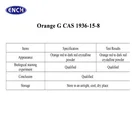 Acid Dyes And Pigments Acid Orange 10 Orange G CAS 1936-15-8