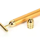 Beauty Care Massage T Shape Vibrating Microcurrent Body Eye Face Lift Roller Massager