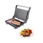 Portable Press Panini Smokeless Indoor Table Barbecue Electric Grills