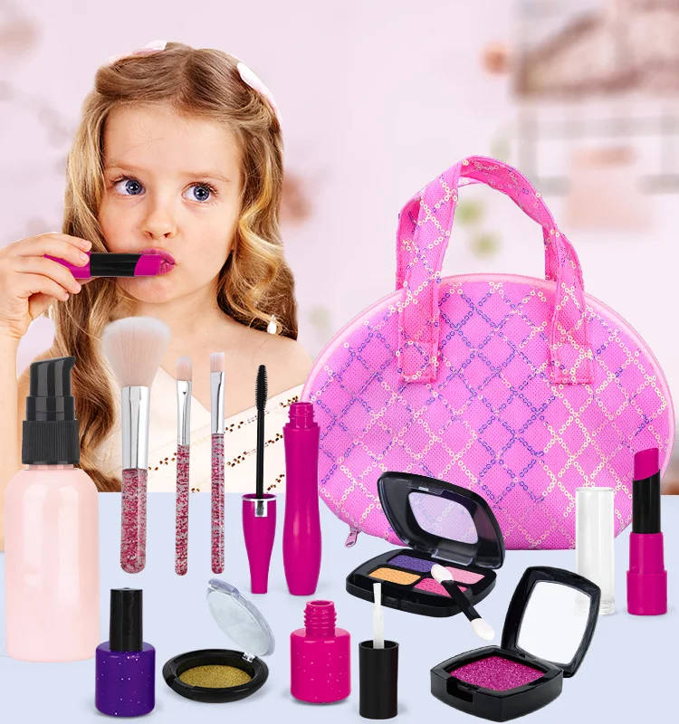 Hot Selling Kids Educational Toys Girls Princess Makeup In Toy For Girls Makeup Kit Set