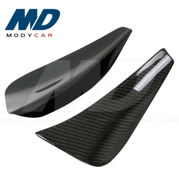 MODYCAR Style Carbon Fiber Front Bumper Canards For 2012-2016 AUDI A5 S5 2D 4D