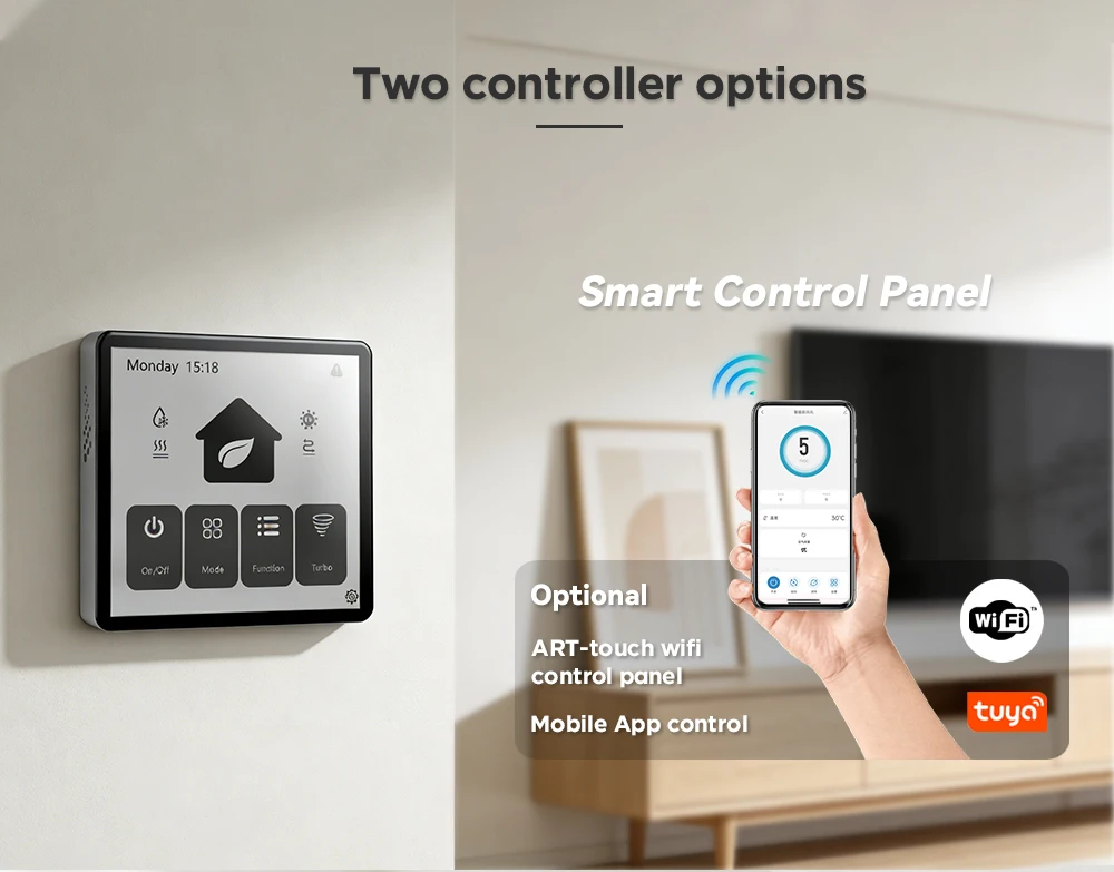 With Smart Wifi Controller, Ceiling, HVAC - detail 8