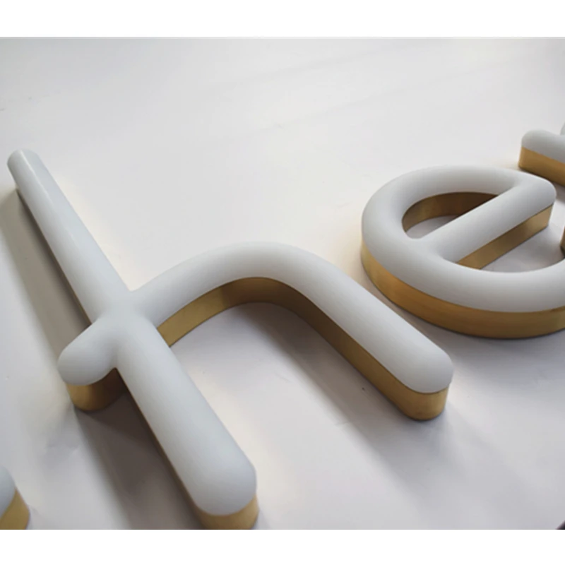 product stainless steel edging acrylic spherical 3d luminous door head billboard customization outdoor advertising letters led sign-5