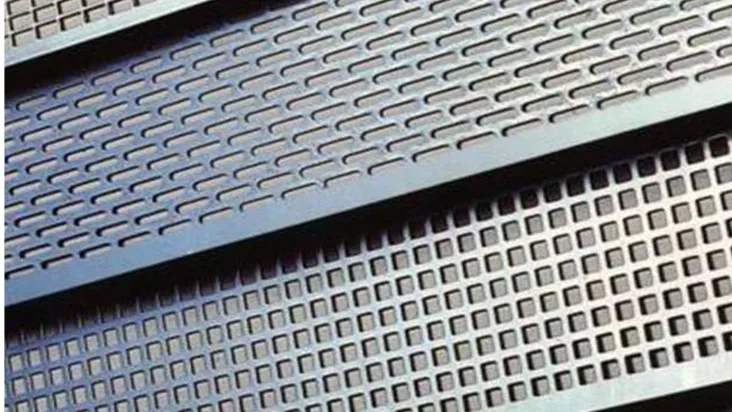 Decorative Micron Punched Hole Metal Mesh Mm Aluminum Stainless