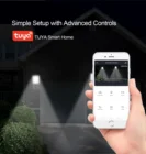 Light ShineLong IP65 Waterproof Outdoor Motion Sensor Light Security Garden Yard Lamp TUYA APP Control