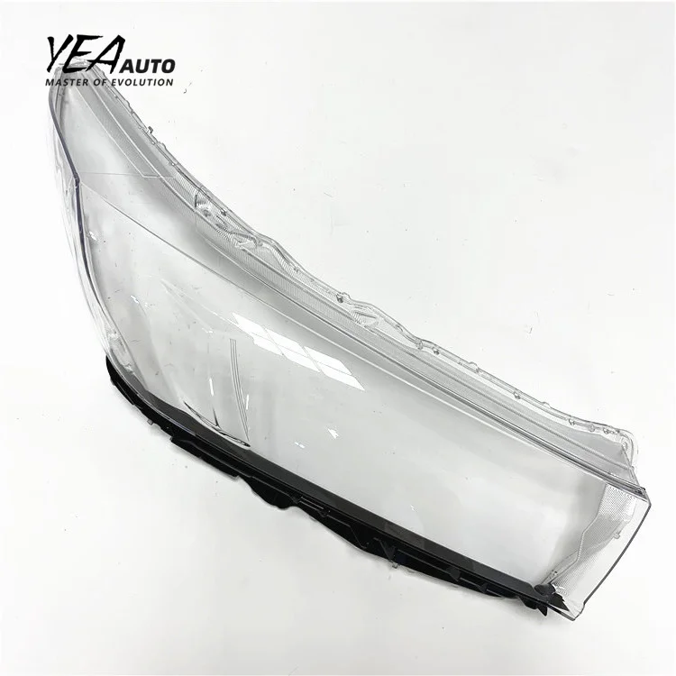 product yea auto car headlight cover headlight glass lens glass for toyota highlander lens cover 2018 2019 pc lampshade clear shell743-6