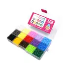Kids 15 Colors A-2.6 Mm Fuse Bead Set Compatible Kids Add Color Number Supply Refill Bag 1 Pcs Ironing Paper Parts