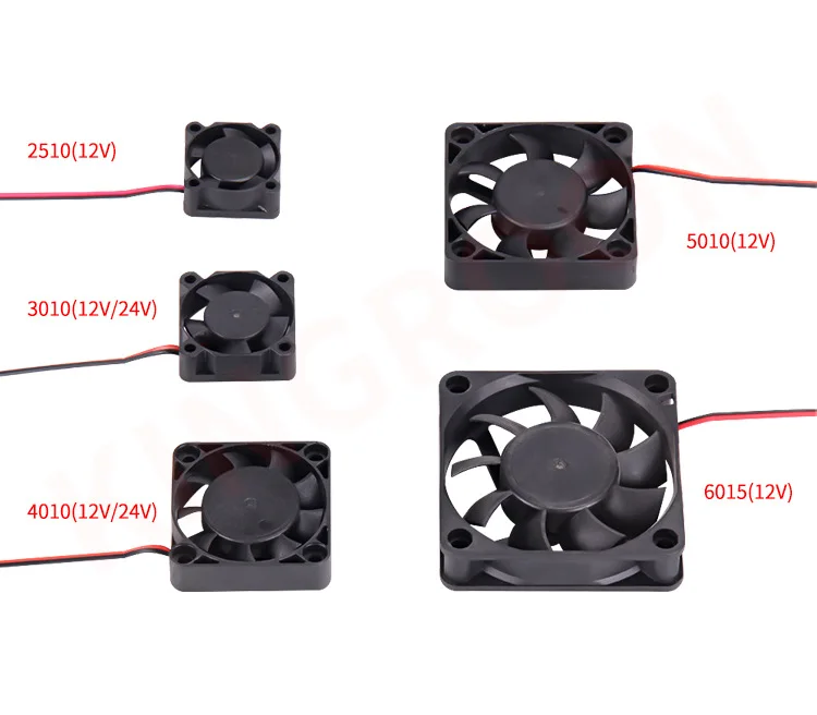 Cooling Fan, 5V, 12V, 24V, 4010 - detail 2