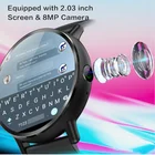 Sim Card Android 7.1 4G 2.03 Inch 900Mah Android Watch IP67 Waterproof Luxury Smart Watch 4g Sim Card