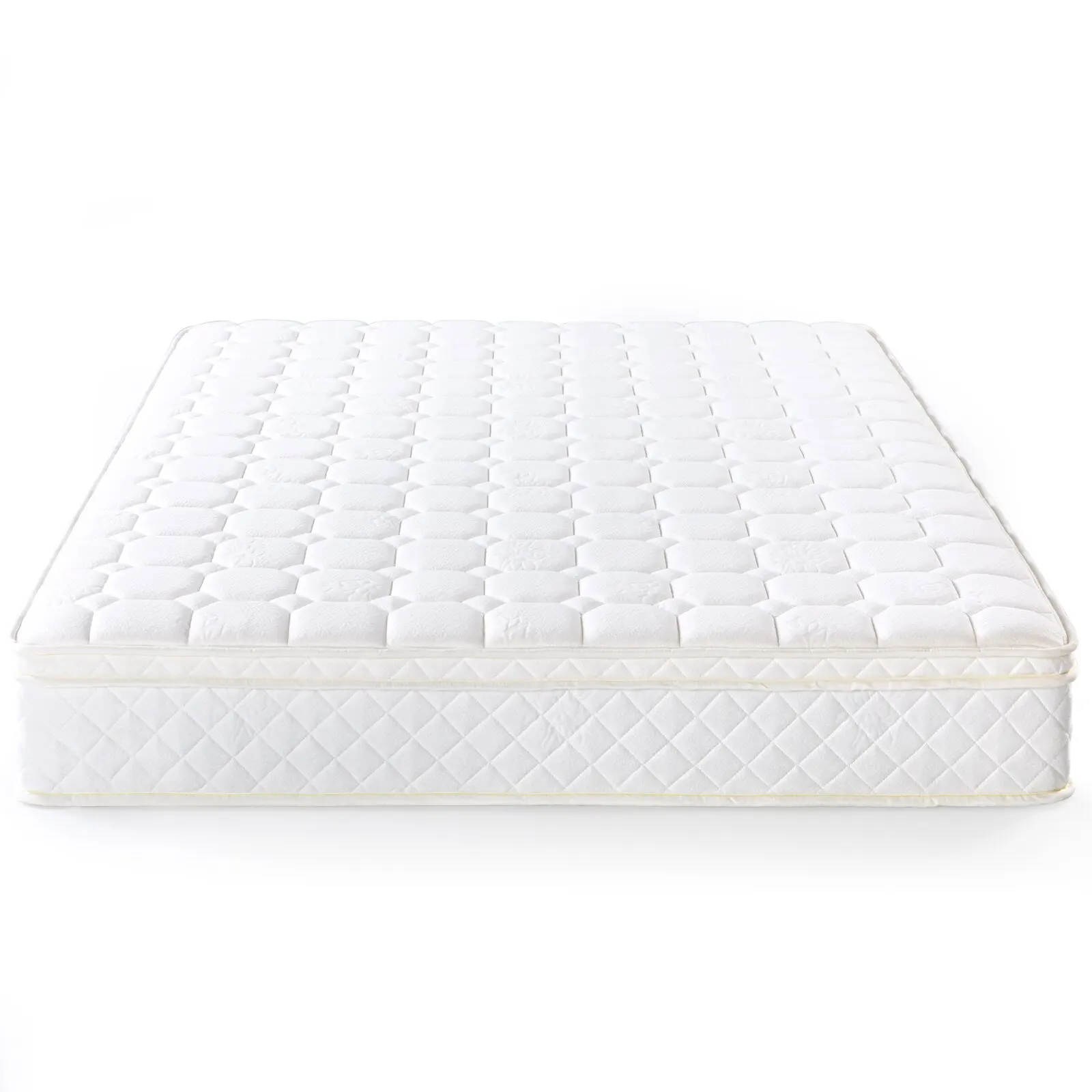 Super comfortable euro top full size pocket spring coils mattress queen king president mattresses