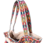 Fashion Boho Chic Ladies Tote Colorful Bags Women Handbags