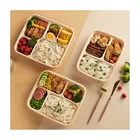 Food Food Eco Friendly Compartmentalized Food Keeper Storage Box Kitchen