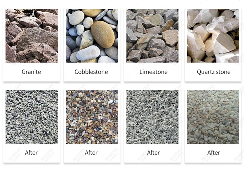 Low Price Mining Gold Iron Ore Andesite Basalt Ballast Concrete Quartz Pebble Coal Barite Stone Crushing Equipment Jaw Crusher    