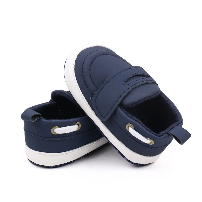 Simple Casual 0-12 Months Baby Soft Toddler Shoes Solid Color for Spring and Autumn manufacture
