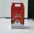 Custom Packaging Size Clear PVC PET Foldable Christmas Transparent Plastic Box