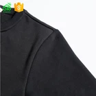 Crewneck Black Crewneck Sweatshirt 2021 Custom Wholesale Loose Men Crewneck Sweatshirt Black Fashion Sweatshirt
