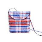 Blue Tote Malaysia Red White Blue Woven Tote Bag Lamin Manufacture