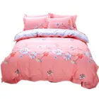 Comforter Microfiber Cartoon Style 100 Polyester Material Printed King Queen Baby Bedding Sheet Comforter Set