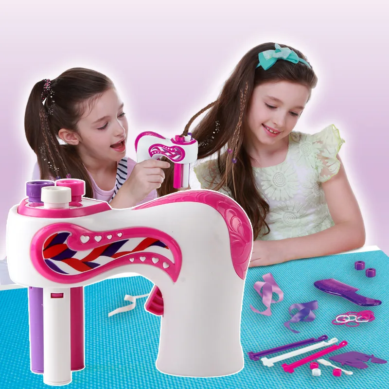 3 strand hair braider machine toy