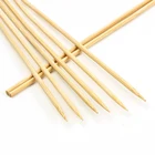 Eco Friendly Disposable Eco Friendly Packaging Raw Material BBQ Bamboo Wooden Skewer Stick