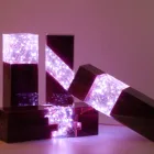 Art Night Lights Wood Atmosphere Lamp Resin Small Art Lamp Crystal Custom Led Night Lights