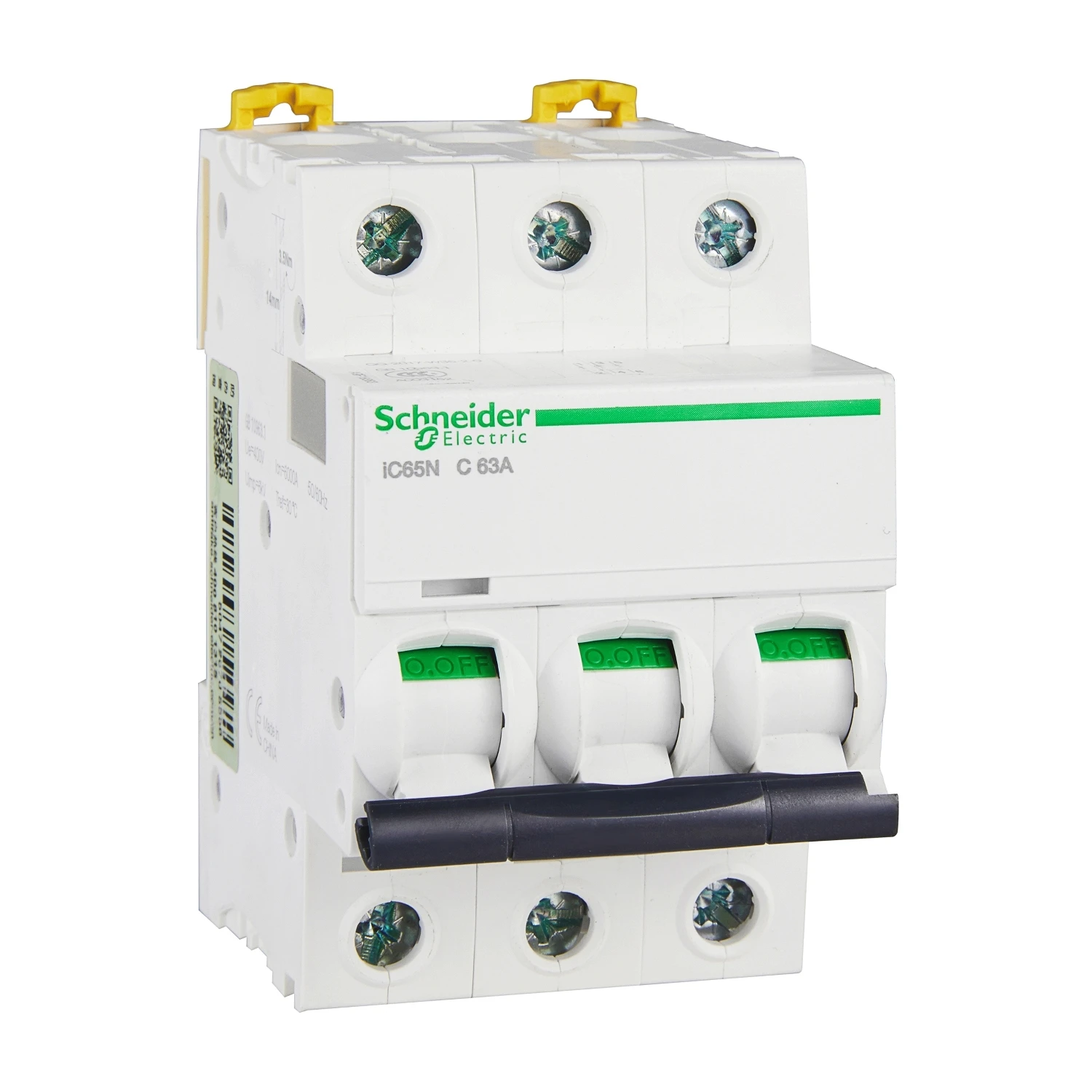 Schneider iC65N-C The Ultimate Miniature Circuit Breaker for Efficient Electrical Safety 1-80A MCB 1-4p