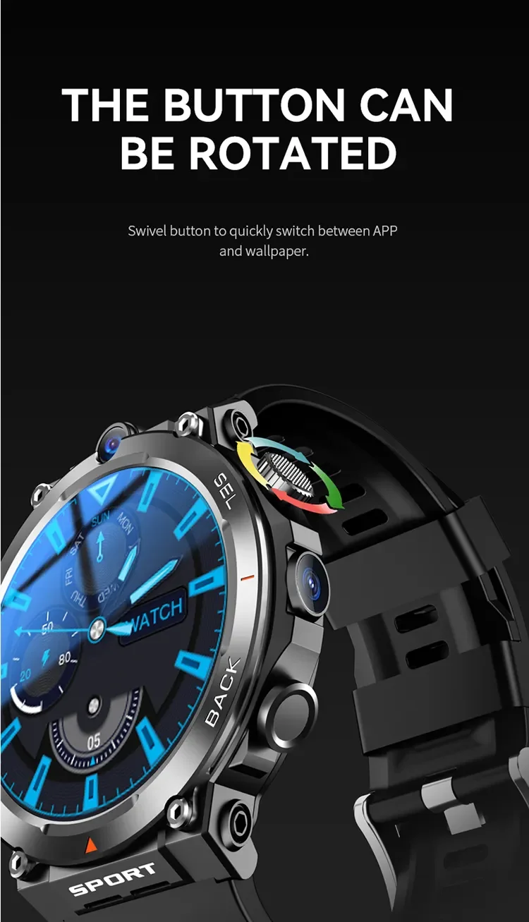 4G smart phone watch 5