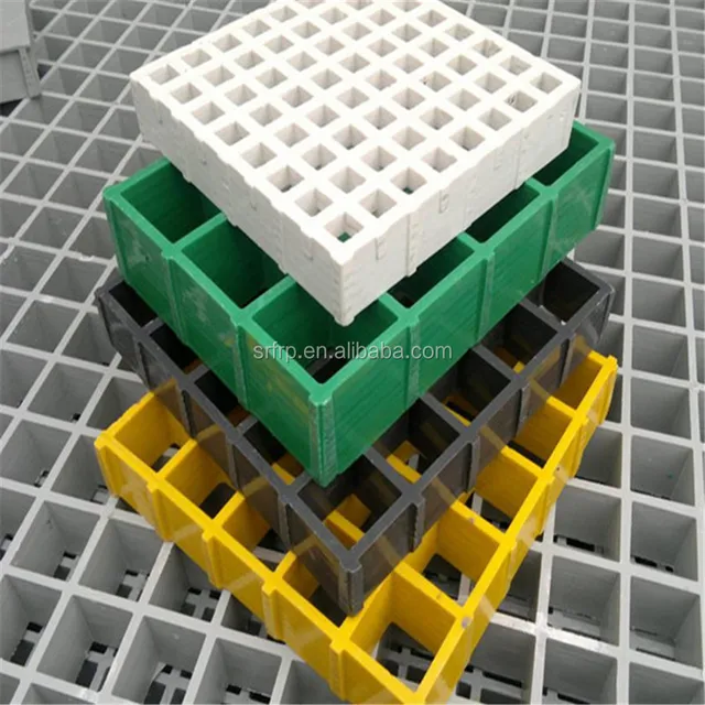 Hot Sale FRP/GRP Grating Plates Fiberglass Grating Sheets for Installation of the Factory Floor/platform