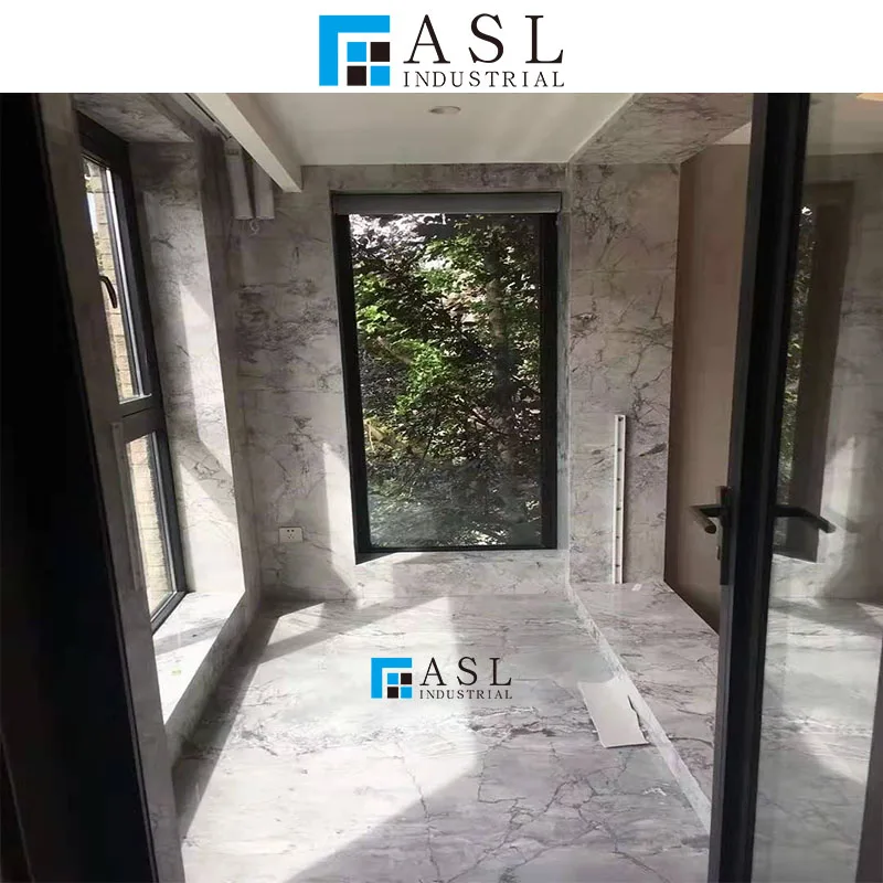 Factory direct breccia gray nebula marble