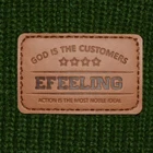 Fisherman Beanie Wholesale Fisherman Leather Patch Logo Beanies Hat Toque 100% Acrylic Beanie