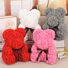 Roses Rose Foam Flowers Xingsheng Wholesale Hot Sale PE Soap Foam Teddy Bear Of Roses Bear Flower Rose Flower