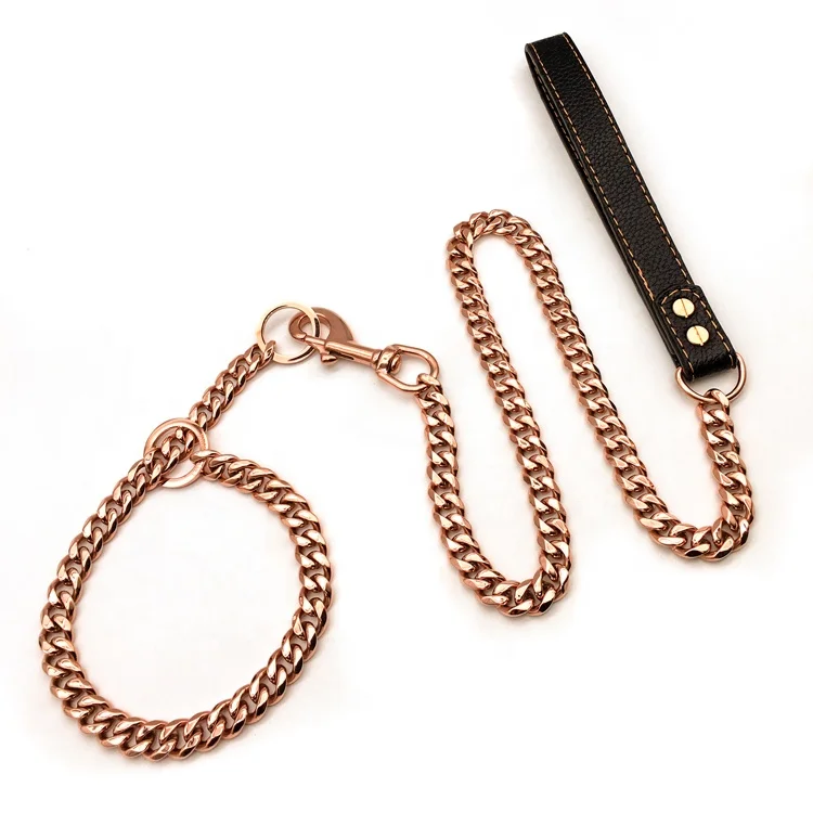 brass dog chain
