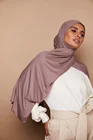Cotton Plain Hijab Plain Hijab Quality Stretchy Cotton Jersey Scarf Stretchy Plain Wrap Hijab