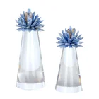 Kyanite Conical Crystal Base Wine Cabinet Home Decor Accessories Luxury Art