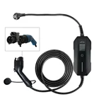 Charger Workersbee IEC 62196 16a Portable Adjustable Car Charger With Panel With 5m Cable