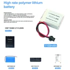 Batteries Manufacturer High Quality Rechargeable Polymer Battery 3.7V 200 Mah 501245 Silver LI-PO 200 Mah Real Capacity CE CB KC 500 Times 18g CSIP/OEM