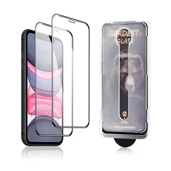 for 6.1inch iPhone 11 & iPhone XR Tempered Glass Automatic Alignment Dust Free Cabin HD Clear Screen Protector