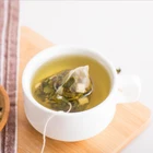 Tea Bag Tea Customized Tea Filter Bag Food Grade Biodegradable Nylon Pyramid Tea Bag Empty Mesh Tea Ball With String