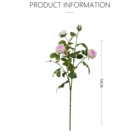 Rose Wholesale Artificial High Quality Silk Flower Rose Artificial Centerpiece Flower Decorate The House And The Wedding